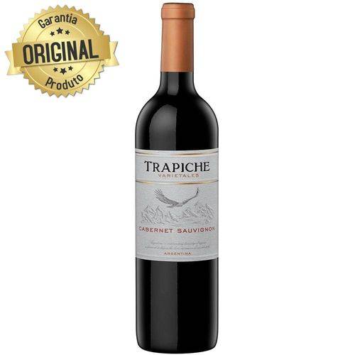 Vinho Argentino Tinto Cabernet Sauvignon Garrafa 750ml - Trapiche