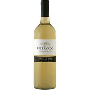 Vinho Chileno Branco Reservado Sauvignon Blanc Garrafa - Concha Y Toro