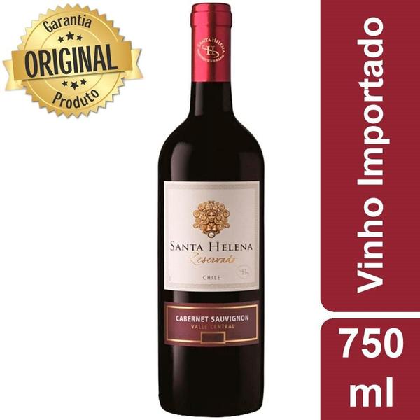 Vinho Chileno Tinto Cabernet Sauvignon Garrafa 750ml - Santa Helena