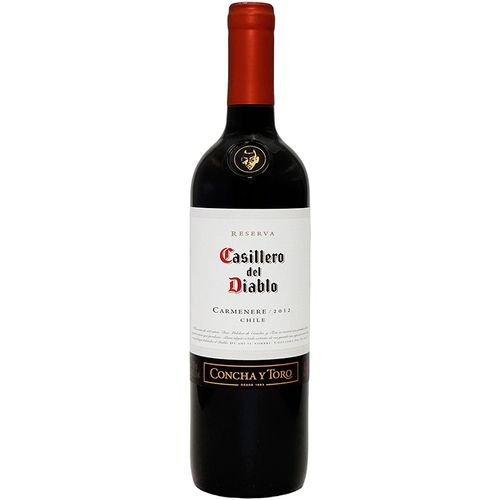 Vinho Chileno Tinto Casillero Diablo Reserva Carménère 750 Ml