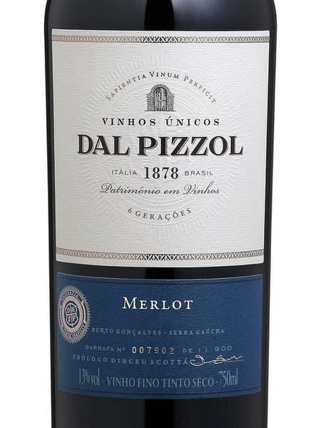 Vinho Dal Pizzol Merlot 750 ML - Vinícola Dal Pizzol