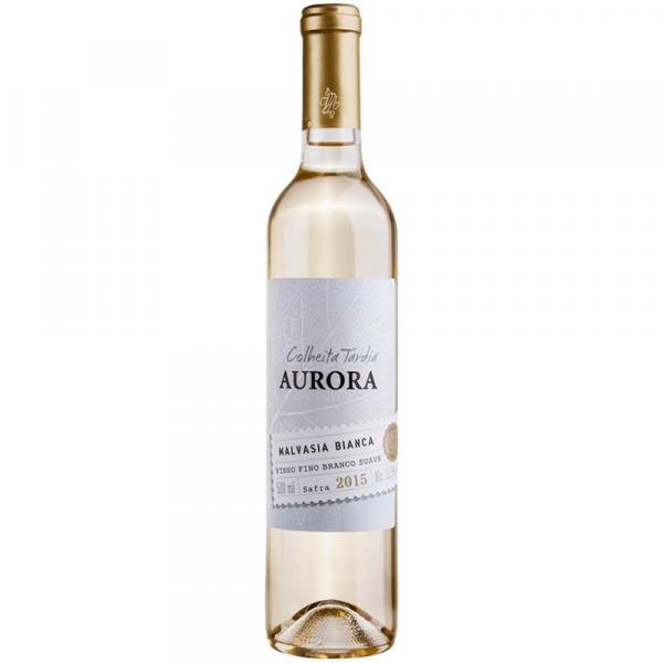 Vinho Fino Branco Suave Colheita Tardia Aurora 500ml