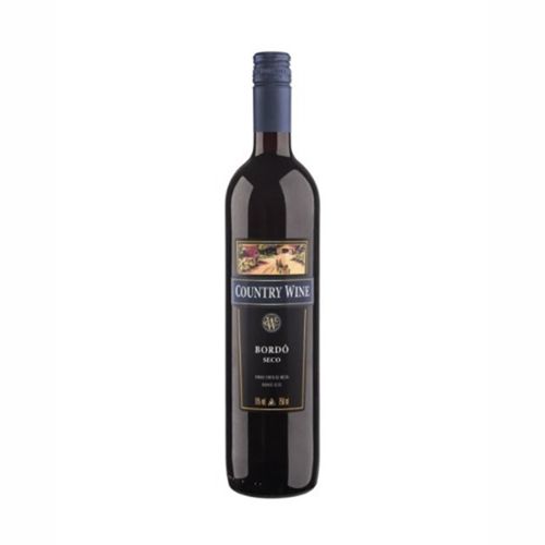 Vinho Nac Country Wine 750ml-gf Bordo Seco VIN NAC COUNTRY WINE 750ML-GF BORDO SECO