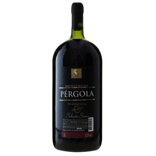 Vinho Nacional Pérgola Tinto Suave 2 L VIN NAC PERGOLA 2L-GF TT SV