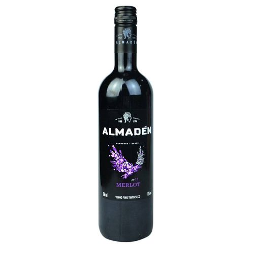 Vinho Nacional Tinto Almadén Merlot 750ml