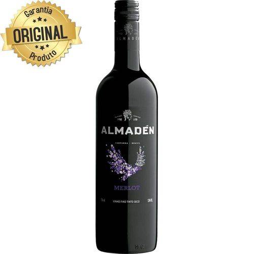 Vinho Nacional Tinto Seco Merlot Garrafa 750ml - Almadén