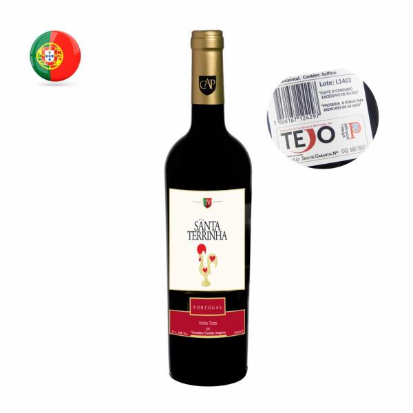 Vinho Português Santa Terrinha 750ml Tinto