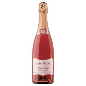 Vinho Rosado Espumante Natural Brut Perini, 750 Ml Chardonnay, Gamay e Pinot Noir ESPUMANTE PERINI BRUT ROSE 750 ML