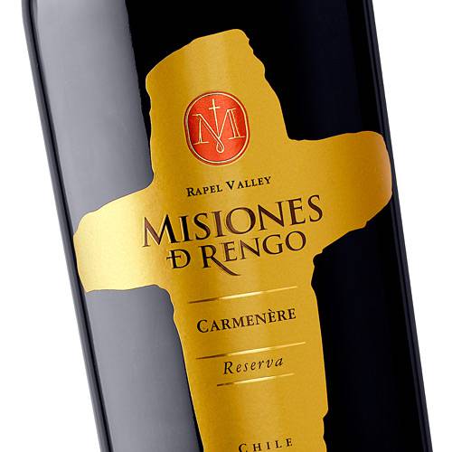 Vinho Tinto Chileno Misiones de Rengo Reserva Carmenere - 750 Ml