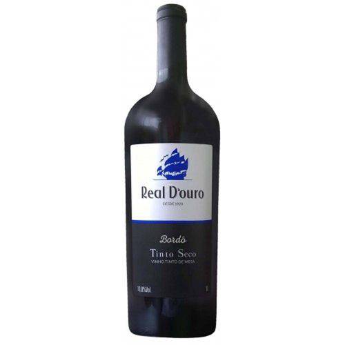 Vinho Tinto Seco Bordô 1l - Real Douro