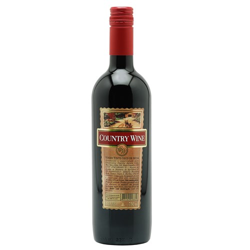 Vinho Tinto Seco Country Wine 750Ml