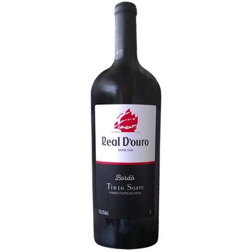 Vinho Tinto Suave Bordô 1l - Real Douro