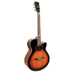 Violao Eletrico Aco Tagima Dallas Tuner Sb Sunburst