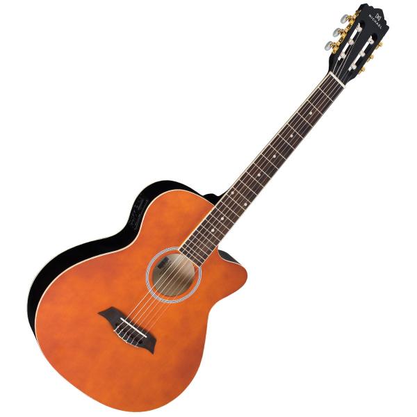 Violão Elétrico Electra Venetian VM679DTSH Encordamento Nylon Satin Honey Michael