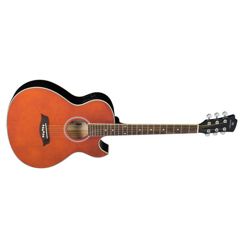 Violão Elétrico Michael Vm519dt Sh – Cordas de Aço – Satin Honey