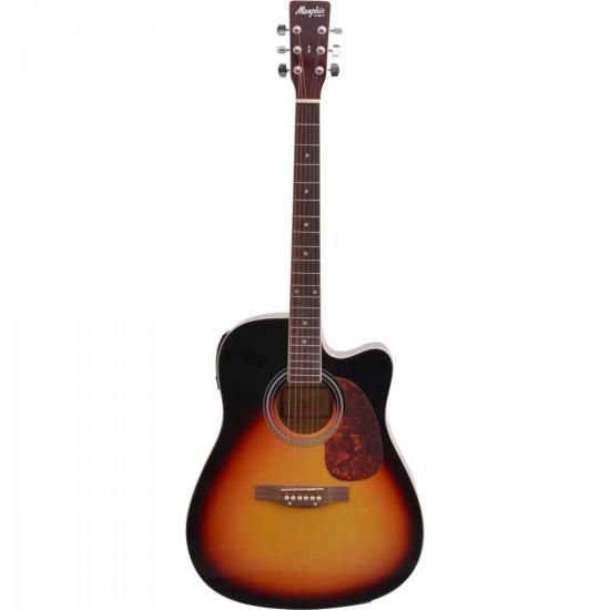 Violao Eletroacustico FOLK ACO MD-18 Sunburst Memphis BY Tagima