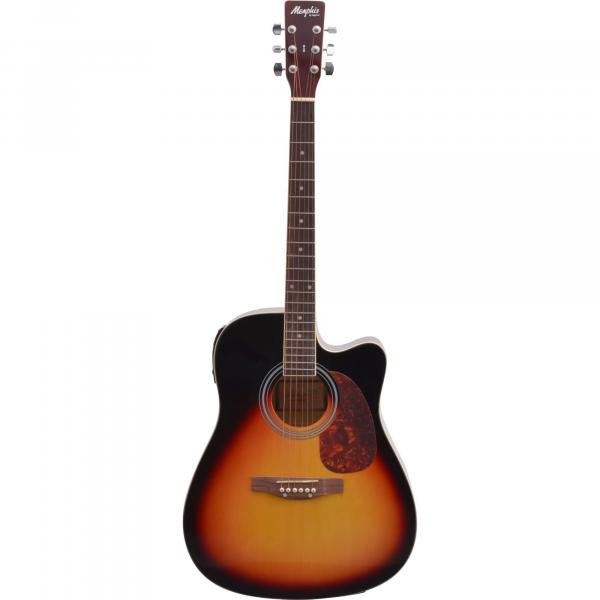 Violao Eletroacustico FOLK ACO MD-18 Sunburst Memphis BY Tagima