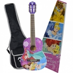Violão Infantil Acústico com Capa Disney Princess VIP-4 PHX