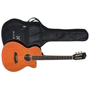 Violão Michael Taurus Vm681Dt Satin Honey Venetian com Equalizador Tensor e Bag (Sh)