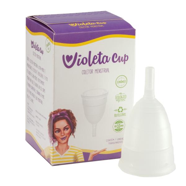 Violeta Cup Coletor Menstrual Tipo a - Transparente