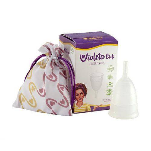 Tudo sobre 'Violeta Cup Coletor Menstrual Transparente Tipo B'