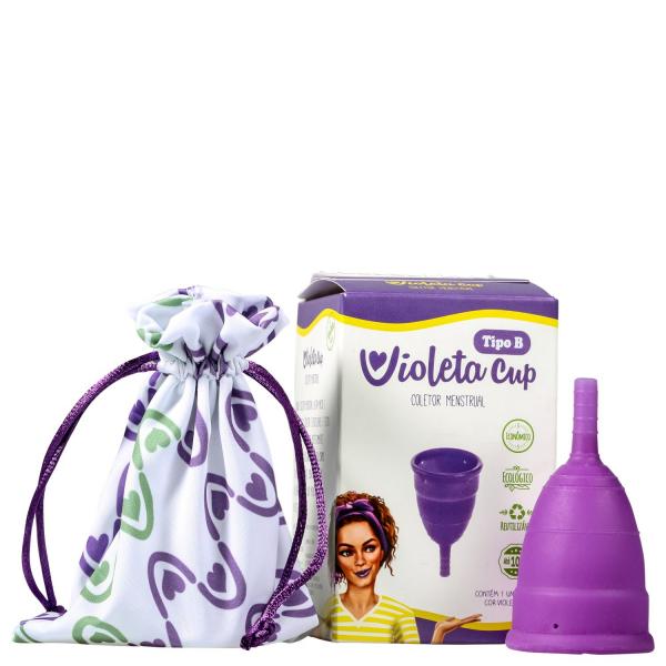 Violeta Cup Violeta Tipo B (-30 Anos ou Sem Filhos) - Coletor Menstrual