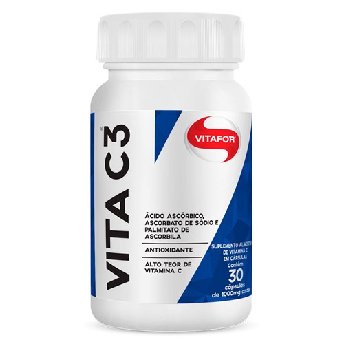 Vita C3 (1000Mg) 30 Cápsulas - Vitafor Vitafor