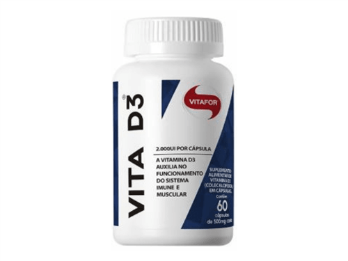 Vita D3 Vitafor 60 Cápsulas