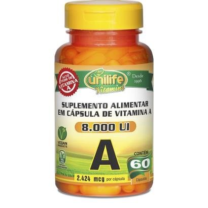 Vitamina a Retinol 60 Cáps 500Mg