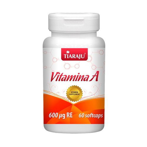Vitamina a - Tiaraju - 60 Cápsulas de 500mg