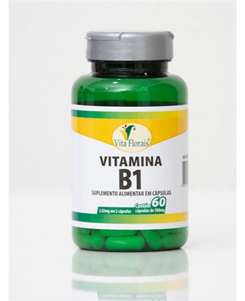 Vitamina B1 500Mg 60 Cápsulas