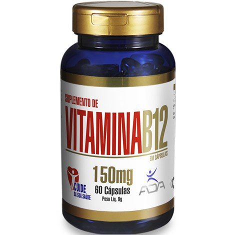 Vitamina B12 60 Cápsulas 150mg ADA