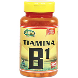 Vitamina B1 60 Cápsulas 500mg Tiamina - Unilife