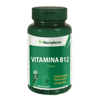 Vitamina B12 60 Cápsulas - Macrophytus (copia)