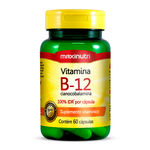 Vitamina B12 (cianocobalamina) - 60 Cápsulas - Maxinutri