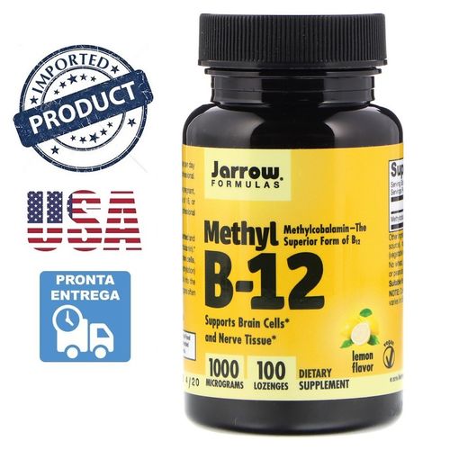 Vitamina B12 Jarrow 1.000 Mcg Meticobalamina 100 Tablets