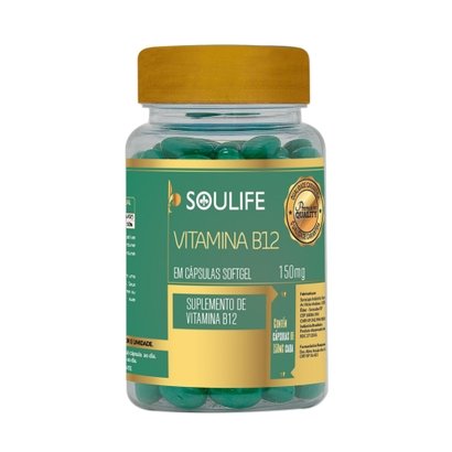 Vitamina B12 Soulife 250mg - 30 Cáps