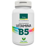 Vitamina B5 Ácido Pantotênico 60 Comp