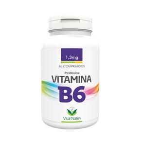 Vitamina B6 - Piridoxina - Natural - 60 Cápsulas