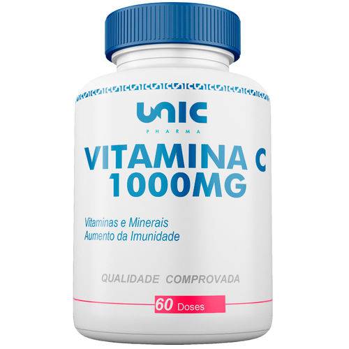 Tudo sobre 'Vitamina C 1000mg 60 Doses Unicpharma'