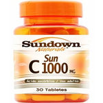 Vitamina C, 1000mg, Sundown, 30 Comprimidos