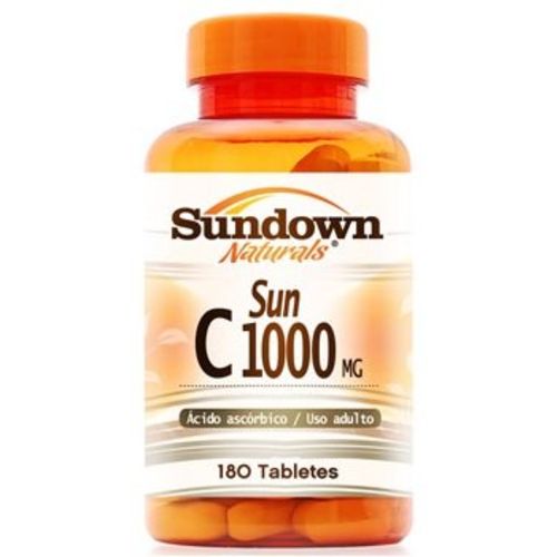 Vitamina C, 1000mg, Sundown, 180 Comprimidos