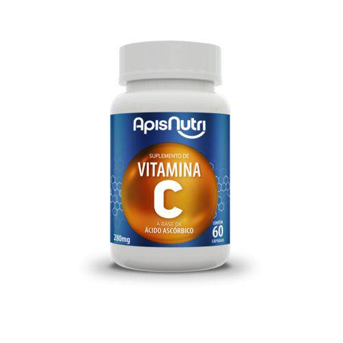 Vitamina C (ácido Ascórbico) 60 Cápsulas 280mg