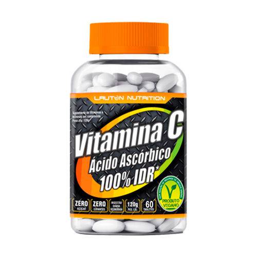 Tudo sobre 'Vitamina C (Ácido Ascórbico) - 60 Tabletes - Lauton'