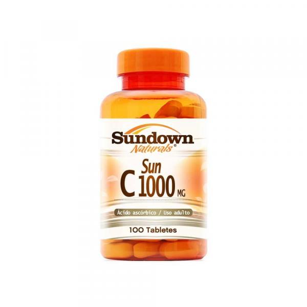 VITAMINA C SUN C-1000mg 100 TABLETES - Sundown Naturals