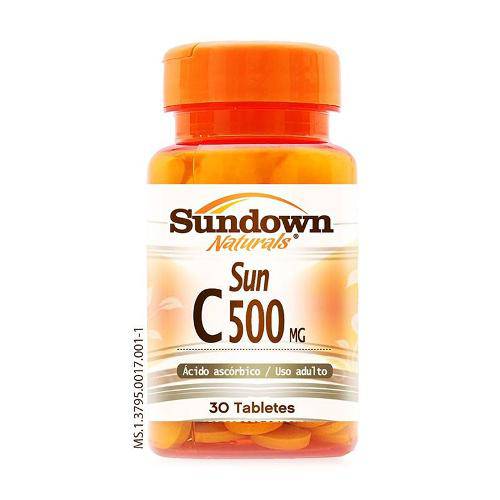 Vitamina C - Sun C Sundown 500 Mg com 30 Comprimidos