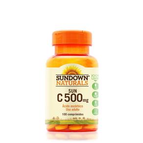 Vitamina C Sun C - Sundown - SEM SABOR - 100 CÁPSULAS