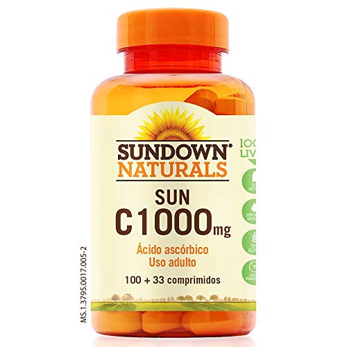 Vitamina C Sundown Sun C 1000mg C/ 100 Comprimidos