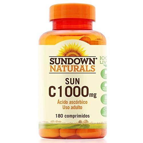 Vitamina C Sundown Sun C 1000mg C/ 180 Comprimidos