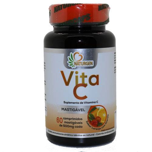 Tudo sobre 'Vitamina C Vita C 60 Comprimidos - 2 Meses'